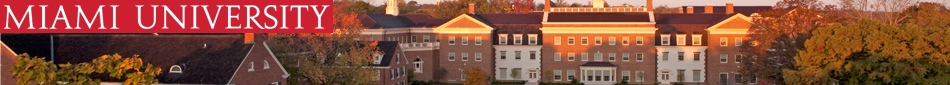 Miami university header